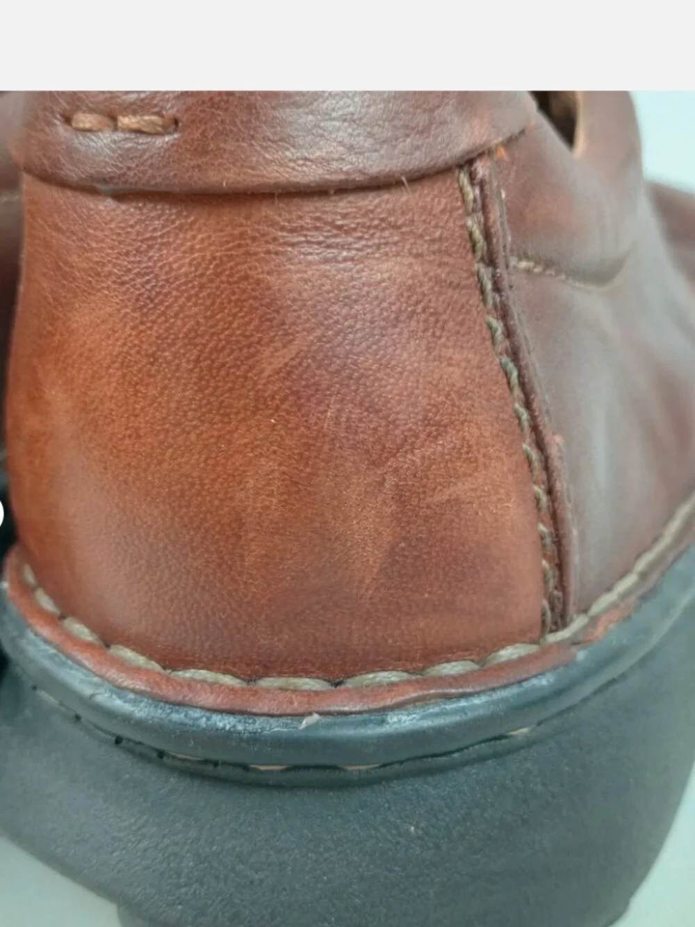 Clarks Nature II Mens 11M Brown Oxford Round Toe Lace up Leather‎ Dress Shoes